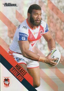 2021 NRL Traders - Pearl Specials #PS128 Mikaele Ravalawa Front
